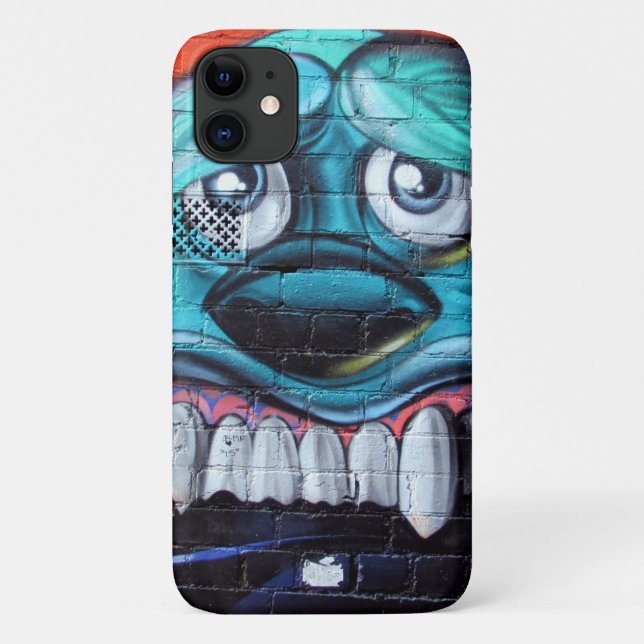 Funda De Case-Mate Para iPhone sonrisa de monstruo (Reverso)