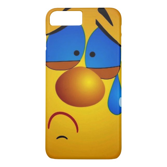 Funda De Case-Mate Para iPhone Sonrisa - estoy llorando - (Reverso)