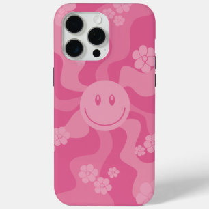 Funda Para iPhone 15 Pro Max Sonrisa - Rosa