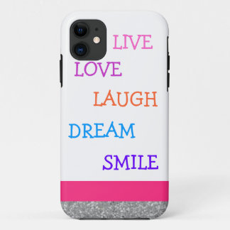 Funda Para iPhone 11 Sonrisa viva del sueño de la risa del amor