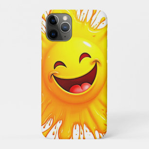 Funda Para iPhone 11 Pro Sonrisas de Sol: Explosión de Alegría