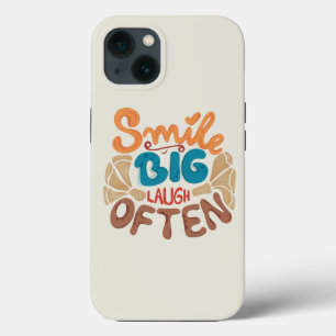 Funda Para iPhone 13 Sonrisas grandes a menudo: alegre