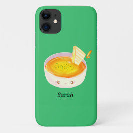 Funda Para iPhone 11 Sopa De Tomate Y Sándwich De Queso A La Parrilla