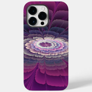 Funda Para iPhone 14 Pro Max De Case-Mate Sorprendente Flor Colorido Resumen Arte Fractal Ro