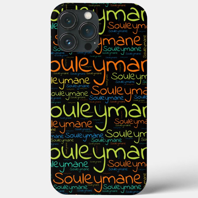 Funda De Case-Mate Para iPhone Souleymane (Reverso )