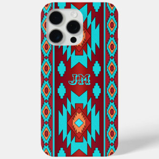 Funda Para iPhone 15 Pro Max Southwestern ethnic native pattern