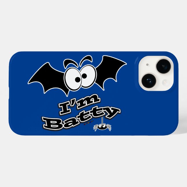 Funda De Case-Mate Para iPhone Soy Batty Crazy Eyes (Reverso  (Horizontal))