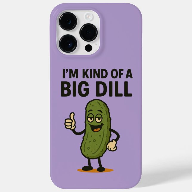 Funda De Case-Mate Para iPhone Soy como un Gran Dill (Reverso)