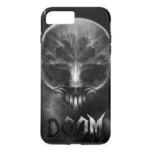 Funda Para iPhone 8 Plus/7 Plus Soy Doom Fractal Cráneo