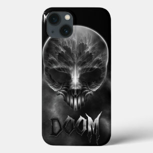 Funda Para iPhone 13 Soy Doom Fractal Skull