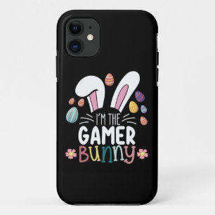 Funda Para iPhone 11 Soy El Conejo Jugador De Juegos De Pascua