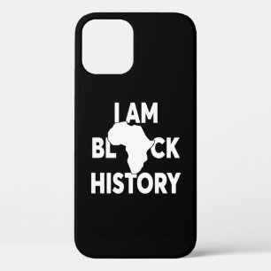 Funda Para iPhone 12 Soy historia negra y las vidas negras importan