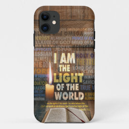 Funda Para iPhone 11 Soy la Luz del Mundo - Juan 8:12