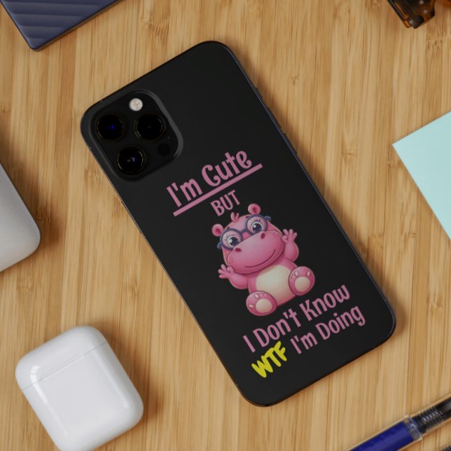 Funda De Case-Mate Para iPhone Soy lindo, pero qué diablos estoy haciendo (Subido por el creador)