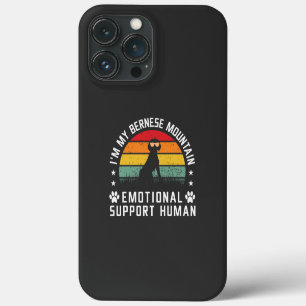 Funda Para iPhone 13 Pro Max Soy mi hombre de apoyo emocional de perro de monta