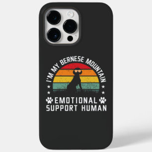 Funda Para iPhone 14 Pro Max De Case-Mate Soy mi hombre de apoyo emocional de perro de monta
