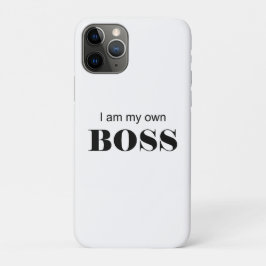 Funda Para iPhone 11 Pro ¡Soy mi propio jefe!