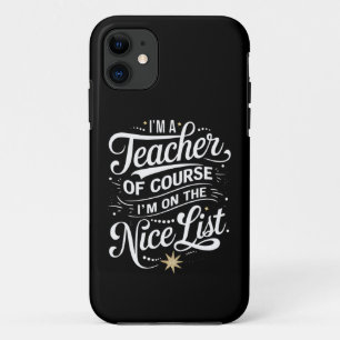 Funda Para iPhone 11 Soy profesor y estoy en la lista de profesores de 