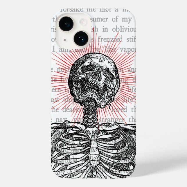 Funda De Case-Mate Para iPhone Soy Skeleton (Reverso )