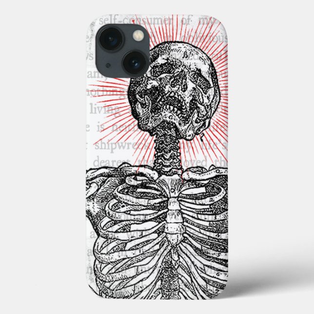 Funda De Case-Mate Para iPhone Soy Skeleton (Reverso)