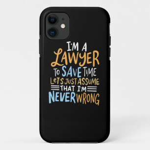 Funda Para iPhone 11 Soy Un Abogado Para Ahorrar Su Tiempo