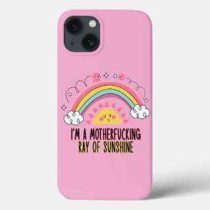 Funda Para iPhone 13 Soy un maldito rayo de toalla de baño de sol
