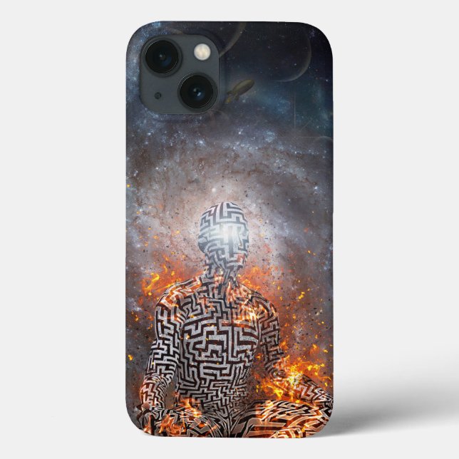 Funda De Case-Mate Para iPhone Space meditation (Reverso)