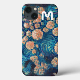 Funda Para iPhone 13 Space Mimosa Golden Nebula Blossom