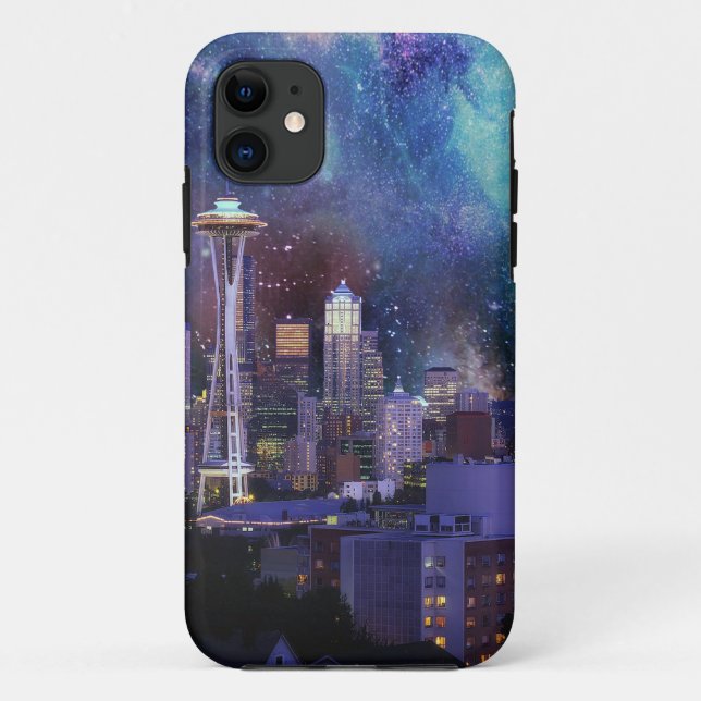 Funda De Case-Mate Para iPhone Spacey Seattle (Reverso)