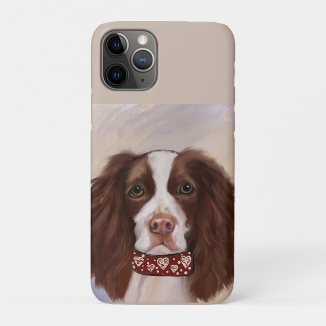 FUNDA DE Case-Mate PARA iPhone SPANIEL DE PRIMAVERA INGLESA (Reverso)
