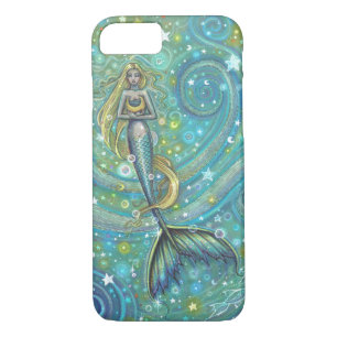 Funda Para iPhone 8/7 Sparkke Mermaid Art Fantasy Design