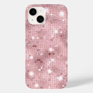 Funda Para iPhone 14 De Case-Mate Sparkle Luxury Pink
