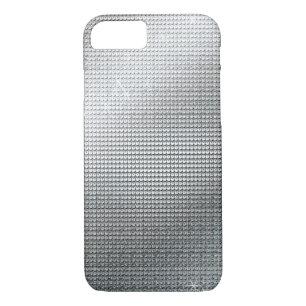 Funda Para iPhone 8/7 Sparkling Metallic Silver Sequin