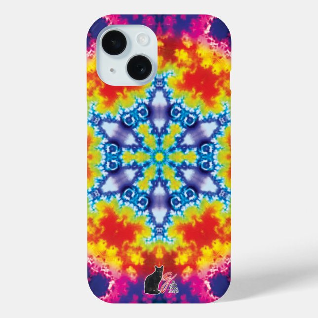 Funda De Case-Mate Para iPhone Sparky Kaleidoscope (Reverso )