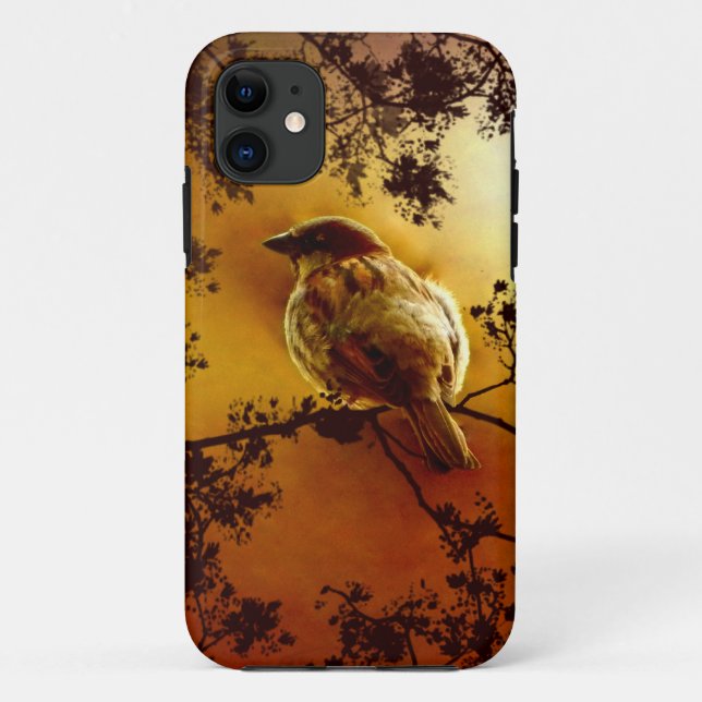 Funda De Case-Mate Para iPhone Sparrow At Sunset iPhone SE/5/5s Funda (Reverso)