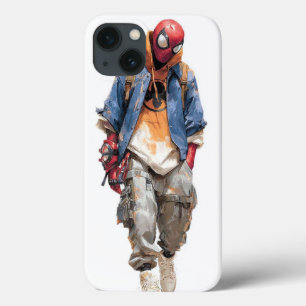 Funda Para iPhone 13 Spider-Punk: Estuche de ropa urbana