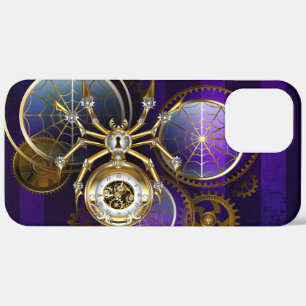 title_seo2 Spider Steampunk sobre fondo morado