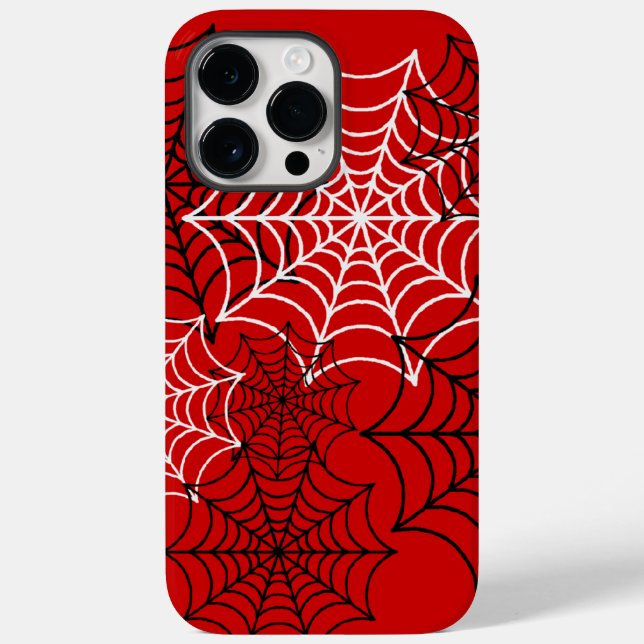 Funda De Case-Mate Para iPhone Spider Webs (Reverso )