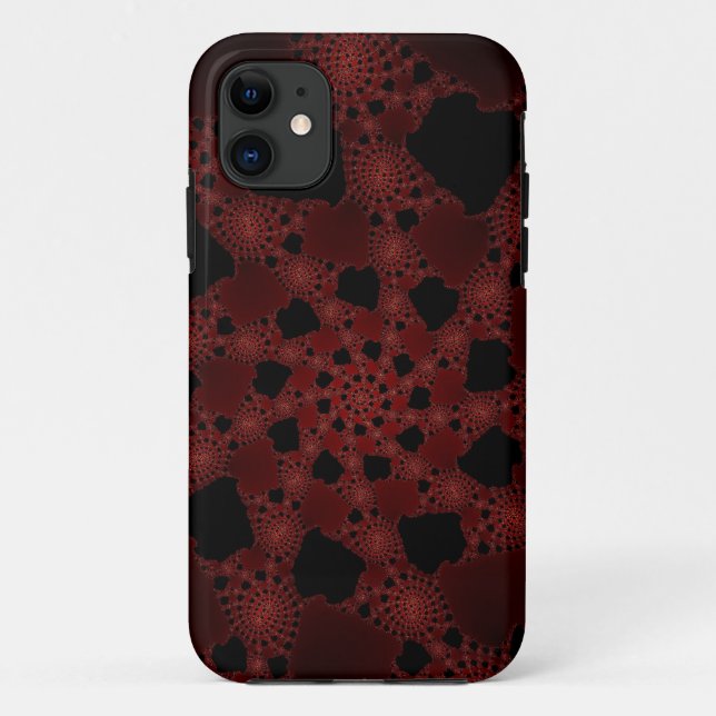 Funda De Case-Mate Para iPhone Spiderweb Fractal (Reverso)
