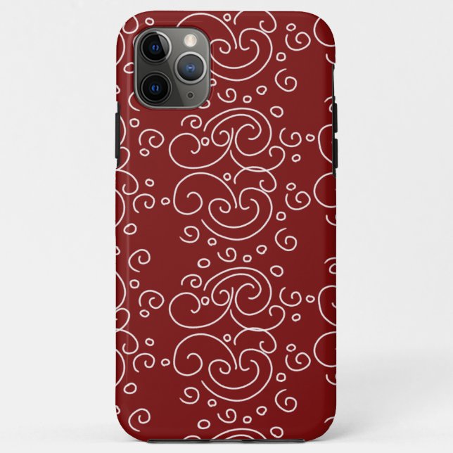 Funda De Case-Mate Para iPhone Spiral illustration  (Reverso)
