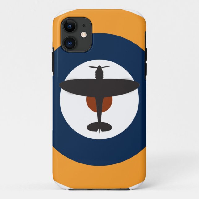 Funda De Case-Mate Para iPhone Spitfire icónico de Supermarine - caso del iPhone (Reverso)