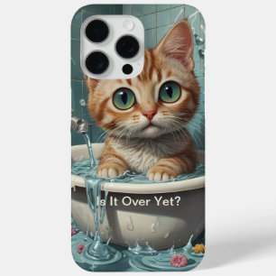 Funda Para iPhone 15 Pro Max Splish Splash Cute Posters graciosos con citas