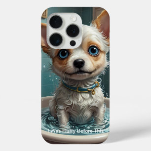 Funda Para iPhone 15 Pro Splish Splash Cute Posters graciosos con citas