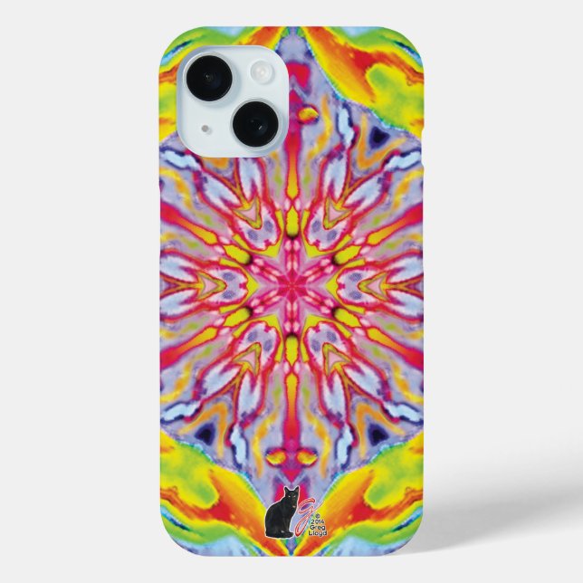 Funda De Case-Mate Para iPhone Spokes Kaleidoscope (Reverso )