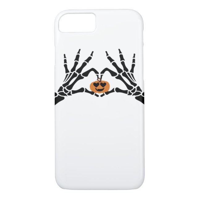 Funda De Case-Mate Para iPhone Spooky Heart Hands Classic (Reverso)