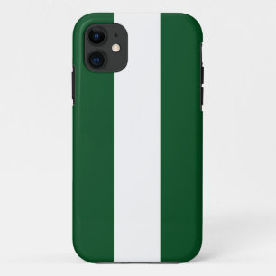 Funda Para iPhone 11 Sporty Setentis Forest Green Camp Stripes