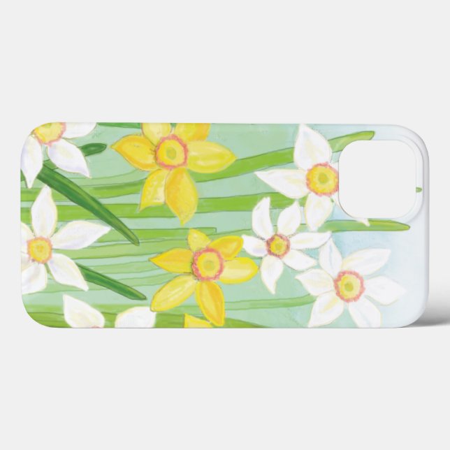 Funda De Case-Mate Para iPhone Spring Daffodils (Reverso (Horizontal))