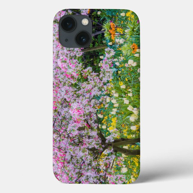 Funda De Case-Mate Para iPhone Springtime in Claude Monet's garden (Reverso)