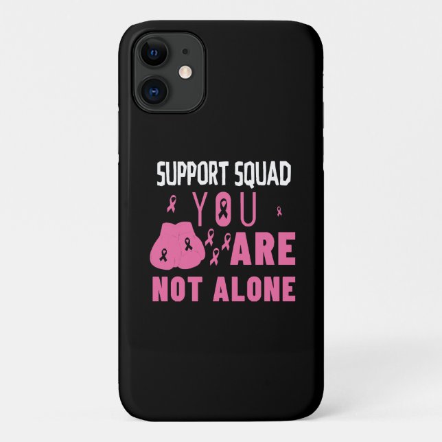 Funda De Case-Mate Para iPhone Squad de soporte que no está solo (Reverso)