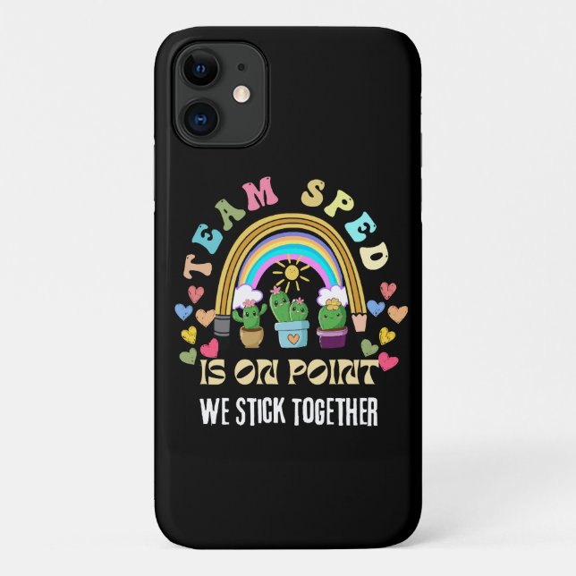 Funda De Case-Mate Para iPhone Squad we Forever Sticky para profesor (Reverso)